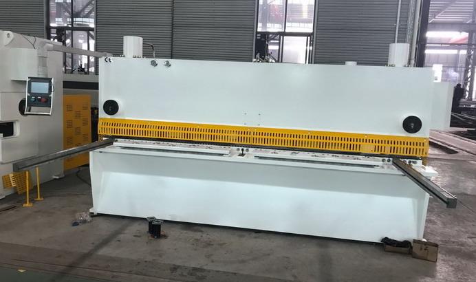 Yawei AHYW China made 6mm 3m cnc metal guillotine shear ESA S625 auto controller